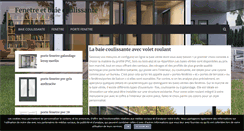 Desktop Screenshot of fenetres-porte-fenetre.com